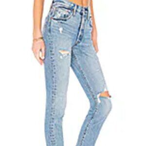 Levi's Jeans Premium 501 S Skinny High Rise Button Fly Size 26 #PC9-29502-0034